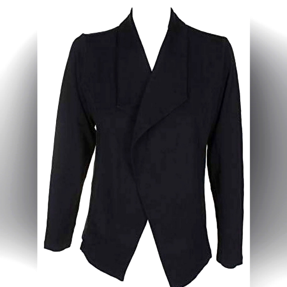 Style & Co. Knit Blazer (Deep Black, XXL)